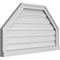 Ekena Millwork Octagonal Top Surface Mount PVC Gable Vent w/ 2"W x 2"P Brickmould Sill Frame, 34"W x 20"H GVPOT34X2003SF - alternate 4